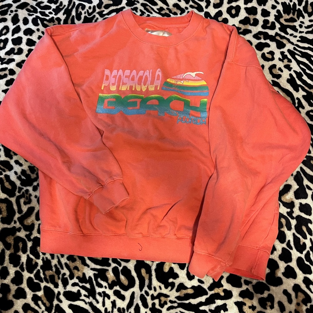 Pensacola Beach Coral Sweatshirt